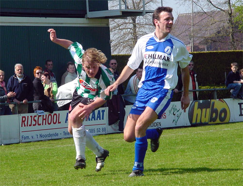 Herre Hubert en Kristian van Enk (Foto Helmich Lubberts)